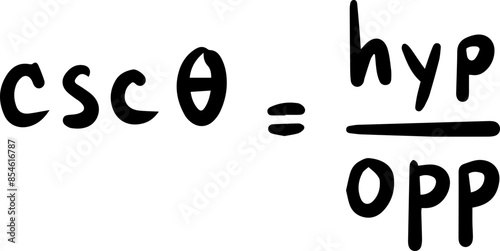 Right Triangle Trigonometry handwritten