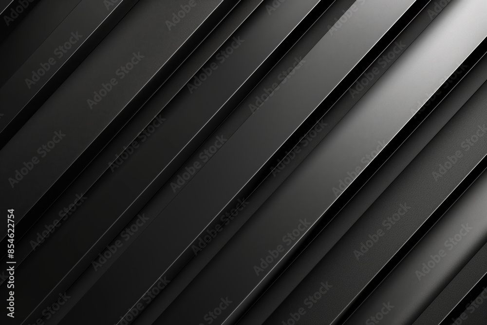 Modern Diagonal Stripes: Sleek Black and Gray Abstract Design Modern Diagonal Stripes: Sleek Black and Gray Abstract Design