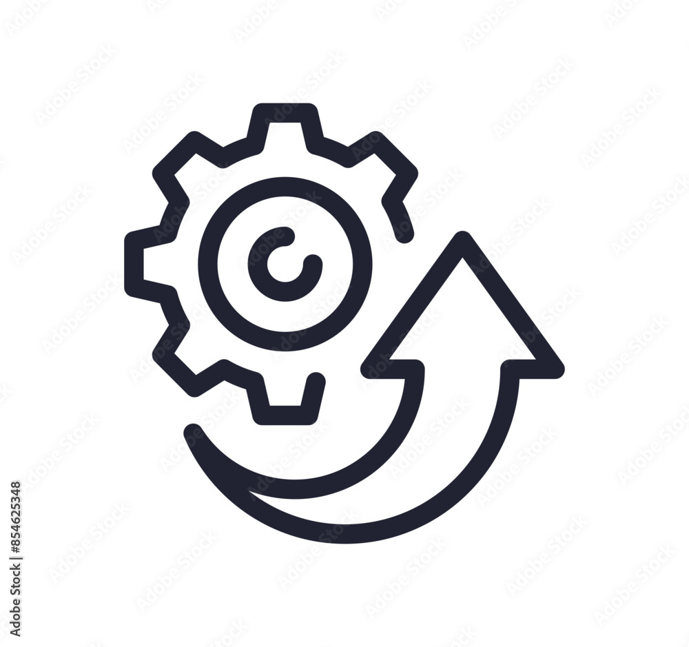Gear wheel related icon outline and linear vector.
Gear wheel related icon outline and linear vector.