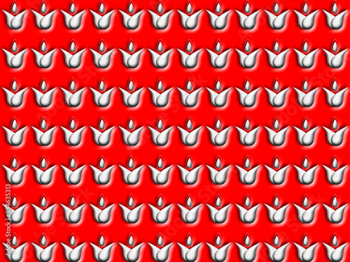seamless pattern with red and white stripes