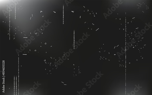 Old fashion Noise grunge Texture design. Template of retro negative photo effect. Vintage Textured vector illustration can used template for photo design.