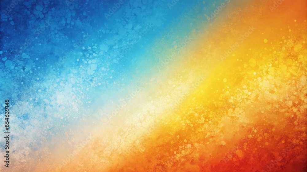 Vibrant abstract gradient background featuring grainy, textured orange, blue, yellow, and white hues, perfect for modern banner, poster, or header design. Vibrant abstract gradient background featuring grainy, textured orange, blue, yellow, and white hues, perfect for modern banner, poster, or header design.