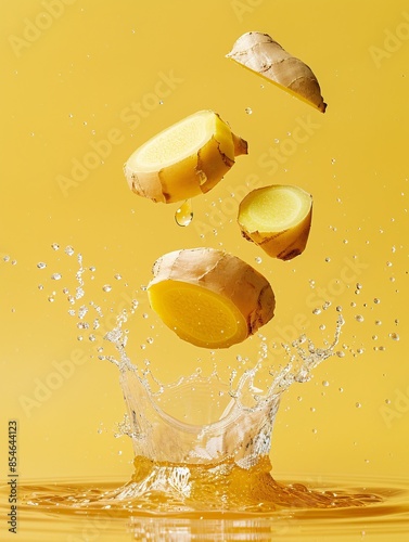 Ginger Slice, Upward Motion, Yellow