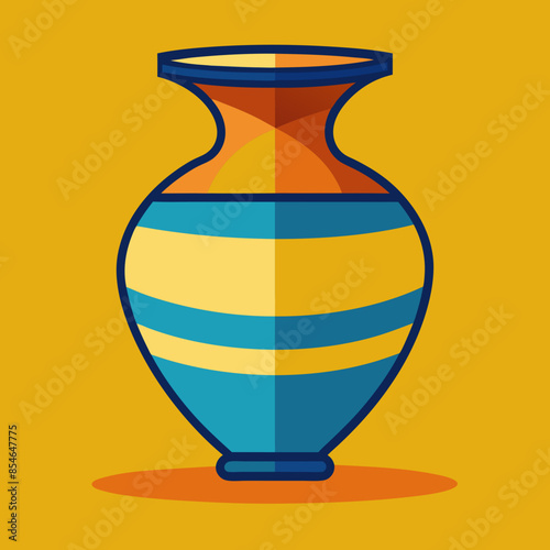 Vector illustration of Vase