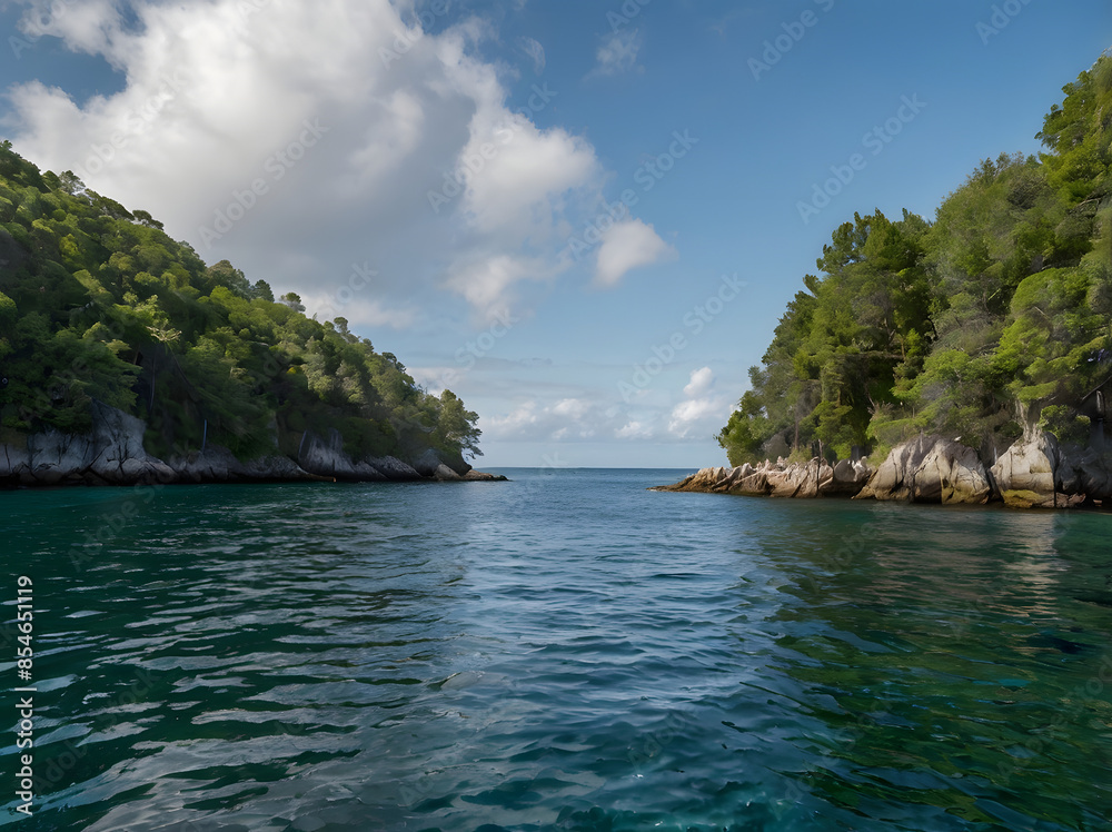 Obraz premium tropical island