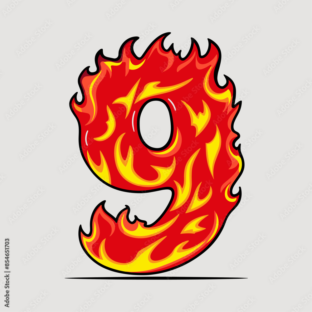burning number 9 burning number 9