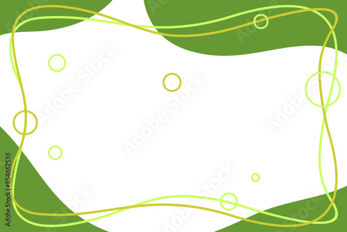 Abstract Shape Landscape Illustration vector element
