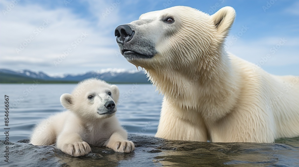 white polar bear white polar bear