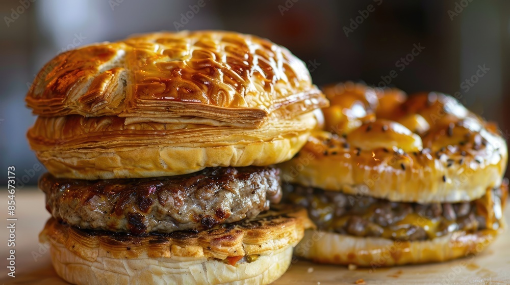 Pie patty or pastry separating fast food from homemade goodness Pie patty or pastry separating fast food from homemade goodness