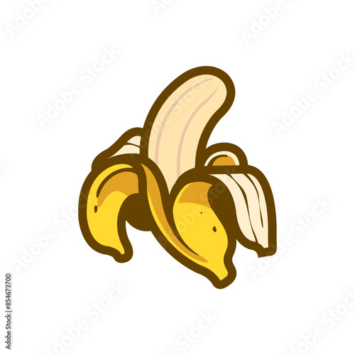 banana vector illustration photo