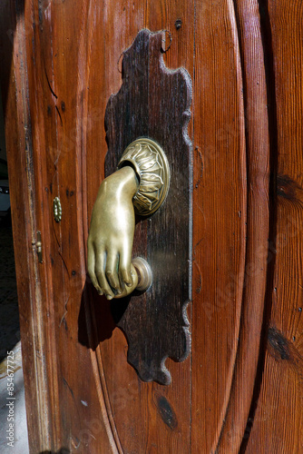  Bronze Door Handle, Majorca, Spain