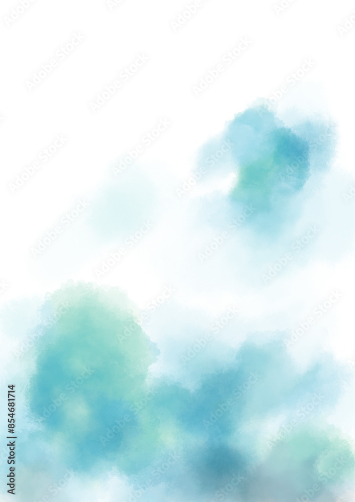 水の中ような爽やかな空気の雰囲気背景イラスト 水の中ような爽やかな空気の雰囲気背景イラスト