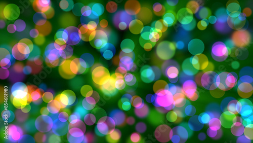 Spots Bokeh Color Abstract Background