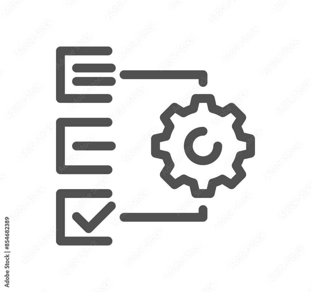 Value and supply chain related icon outline and linear vector.
Value and supply chain related icon outline and linear vector.