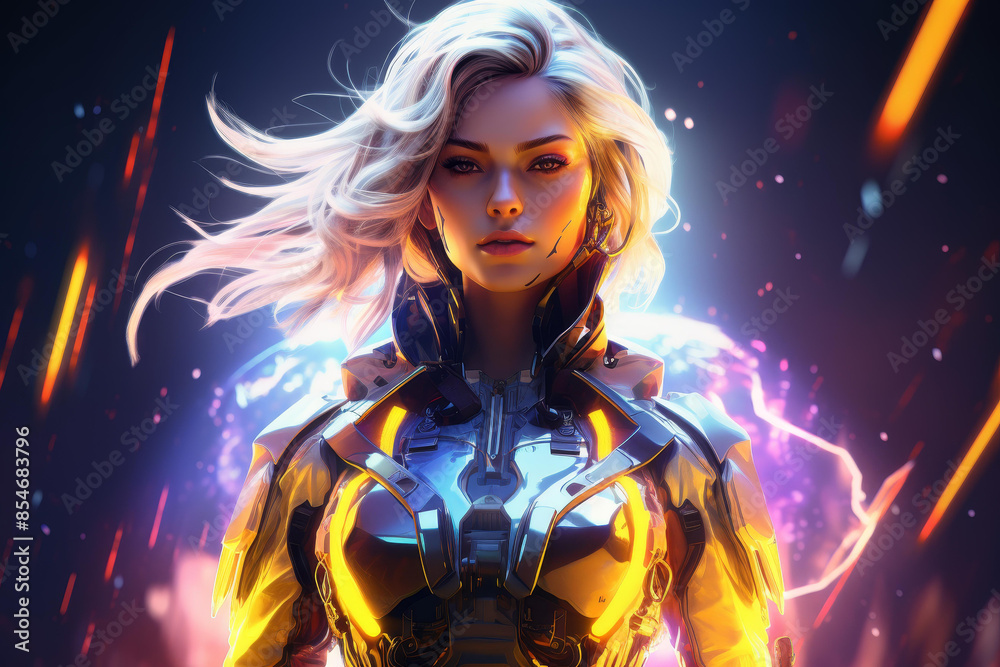 Dive into the Neon Nexus Warriors world and discover the beauty beneath the glowing exterior. Dive into the Neon Nexus Warriors world and discover the beauty beneath the glowing exterior.
