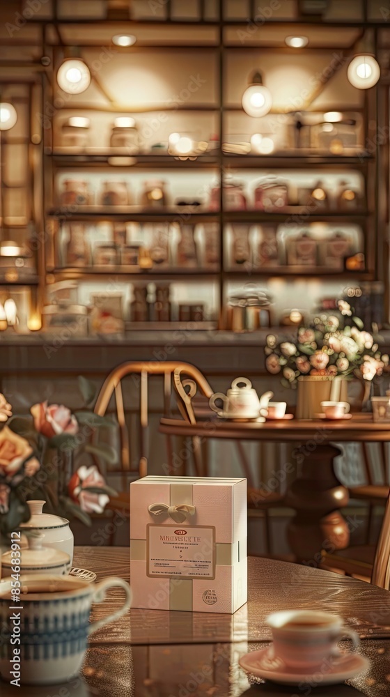 Tea Shop Packaging | Packaging mockup | Landscape mockup Tea Shop Packaging | Packaging mockup | Landscape mockup