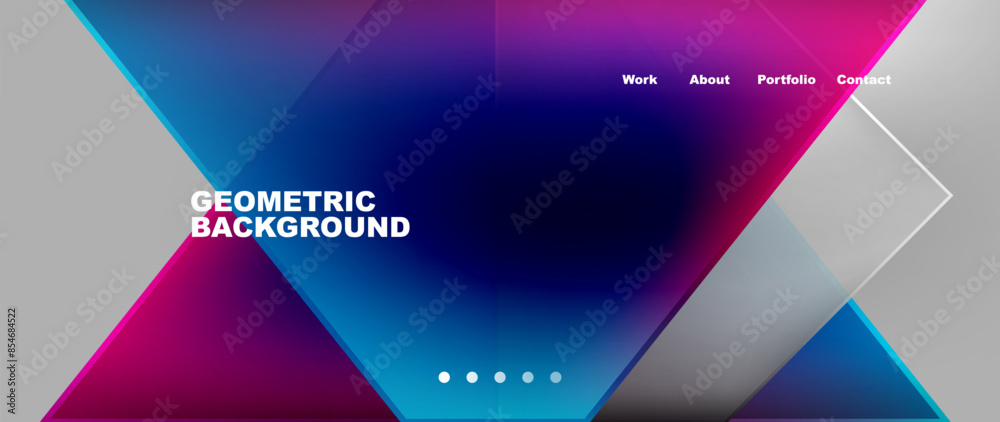 Gradient triangle geometric minimal wallpaper Gradient triangle geometric minimal wallpaper