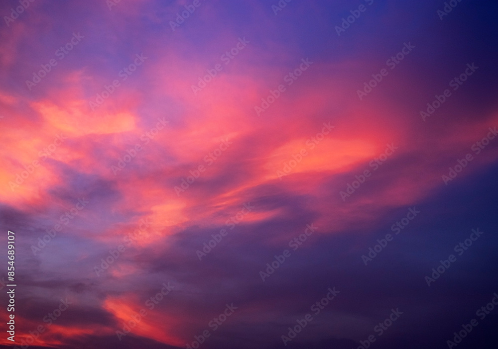 twilight beautiful pink and purple sky with clouds twilight beautiful pink and purple sky with clouds