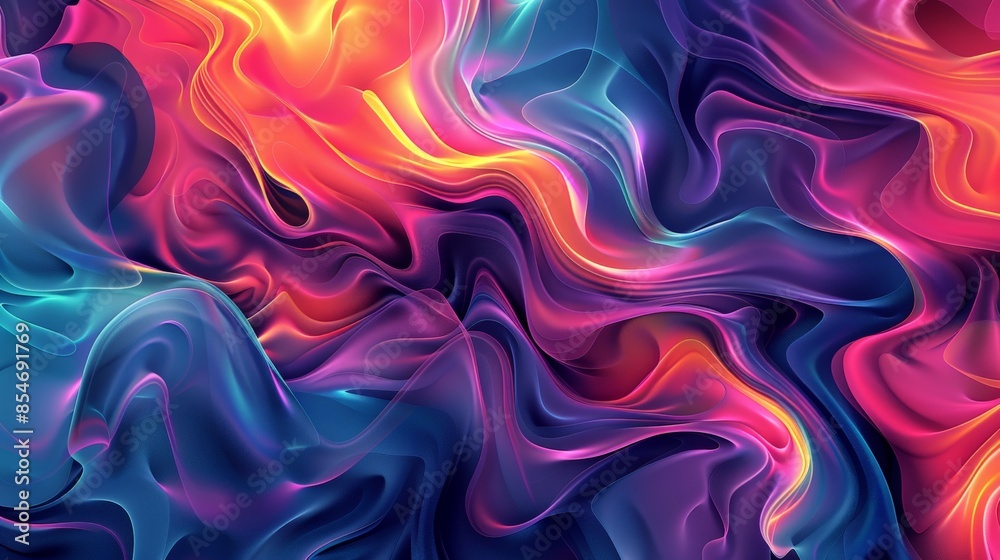 Abstract Swirls of Color Abstract Swirls of Color