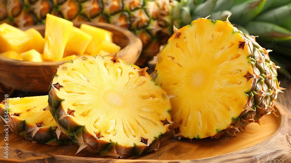Fresh Pineapple, healthy fruit Fresh Pineapple, healthy fruit