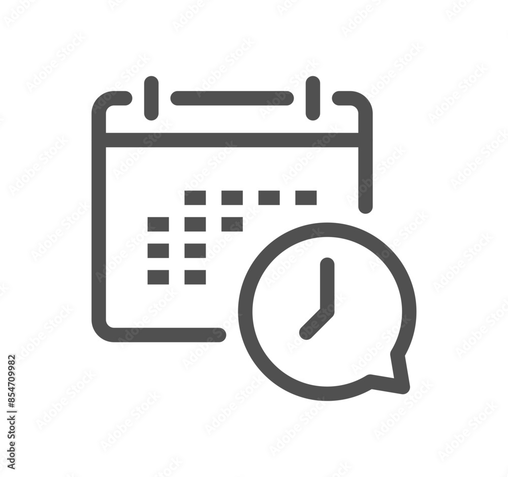 Time and address related icon outline and linear vector.
Time and address related icon outline and linear vector.