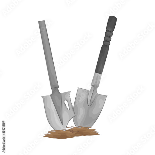 Illustration of shovel 