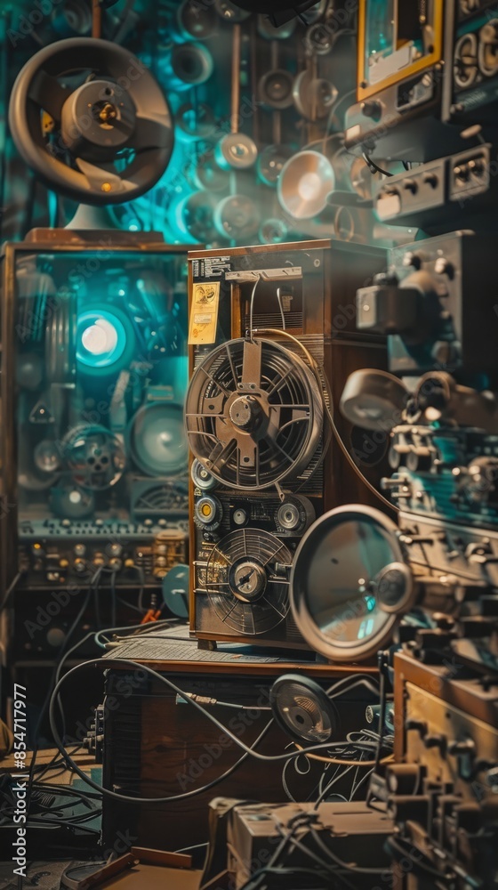 Fototapeta premium World Day for Audiovisual Heritage concept