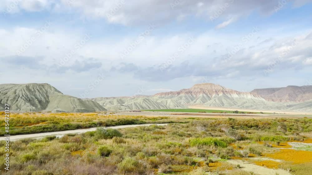 Amazong landscape in Turkey- Nallihan in Ankara, natural colored hill Amazong landscape in Turkey- Nallihan in Ankara, natural colored hill