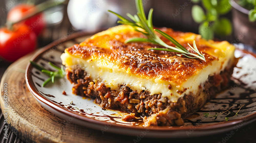 Moussaka, baked dish, Turkish Moussaka
Moussaka, baked dish, Turkish Moussaka