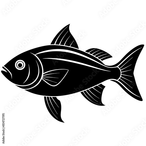 Vector illustration of a Fish