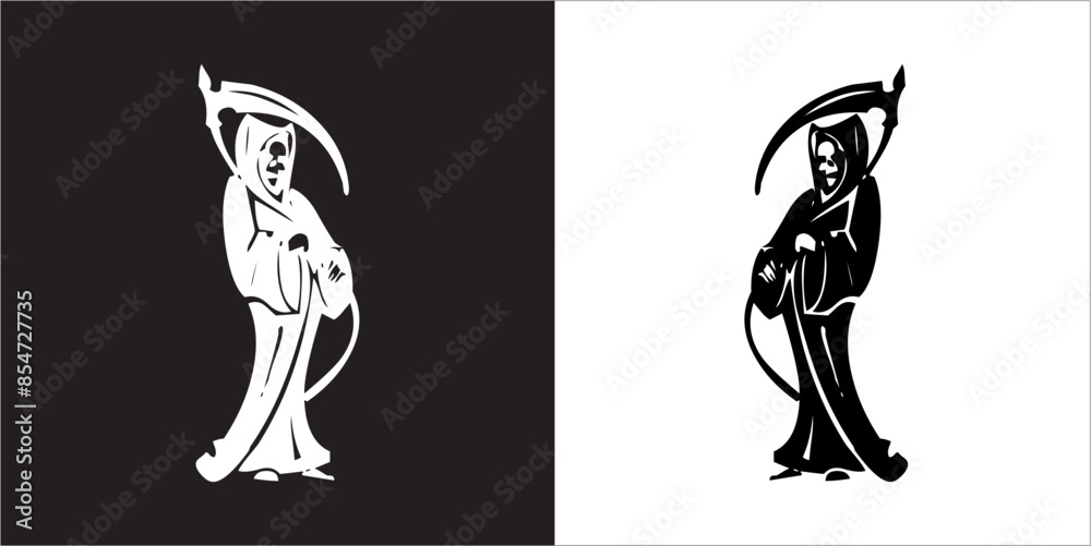 IIlustration Vector graphics of TheDeath icon IIlustration Vector graphics of TheDeath icon