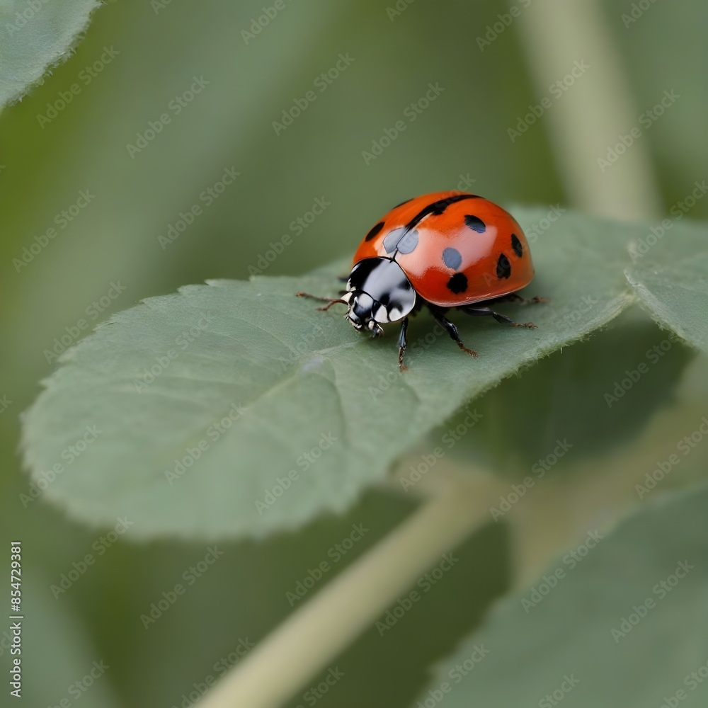Beatiful looking ladybug in its natural habitat exploring the nature Beatiful looking ladybug in its natural habitat exploring the nature