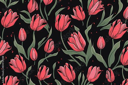 tulips background