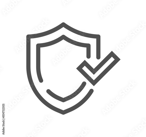Social policy related icon outline and linear vector.
