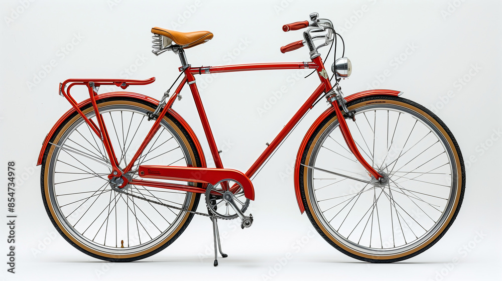 Fototapeta premium side view of bicycle