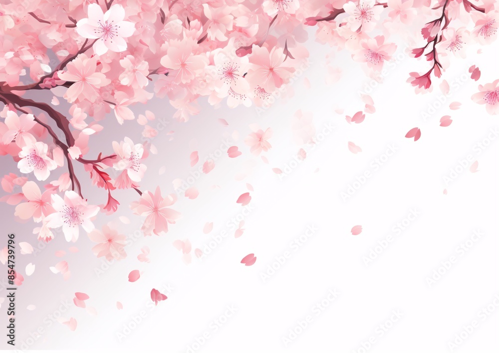 Floating Cherry Blossom Petals Floating Cherry Blossom Petals