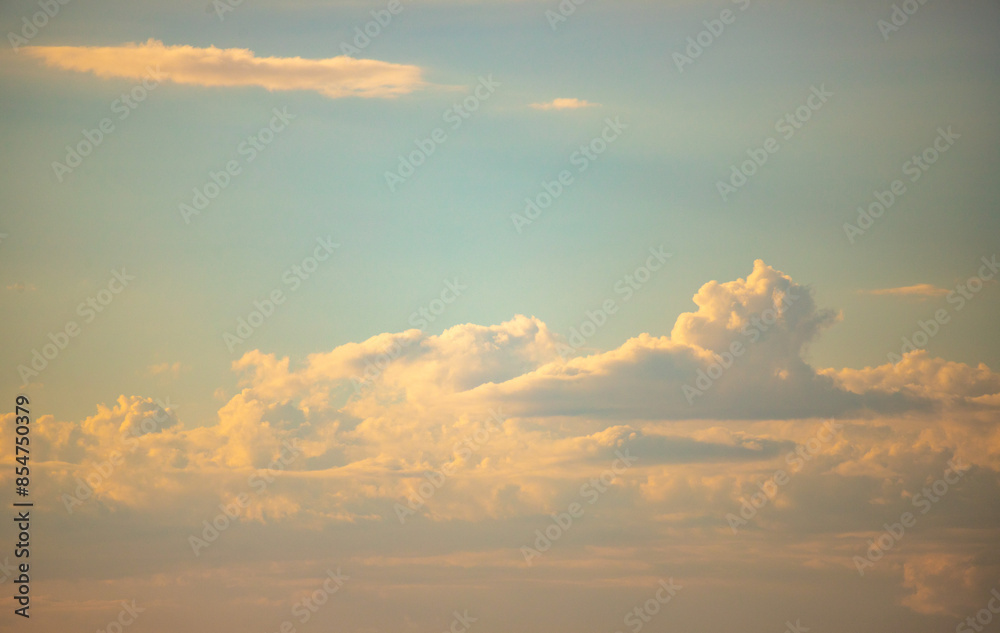 Sky background with clouds. White clouds against a blue sky. Sky background with clouds. White clouds against a blue sky.