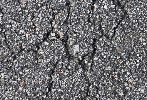 Background from cracked asphalt