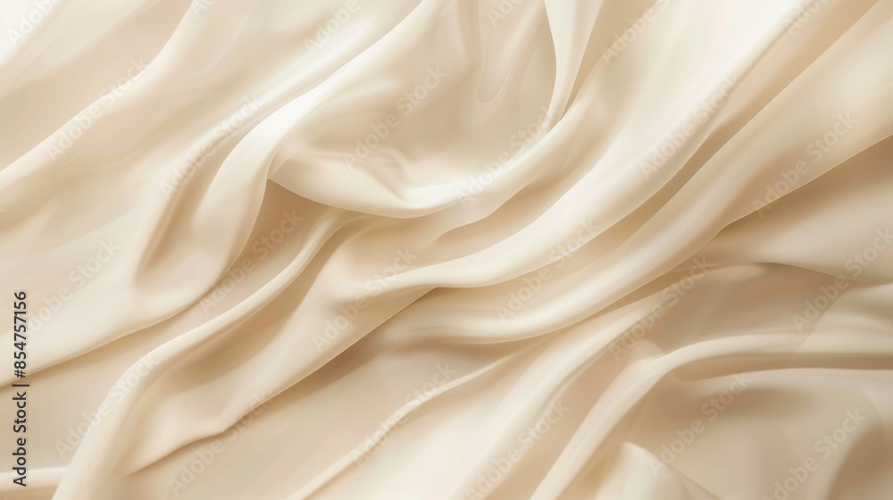 Obraz premium An elegant beige gradient background with a subtle liquid effect, creating a soft and luxurious ambiance that adds sophistication to any design project.