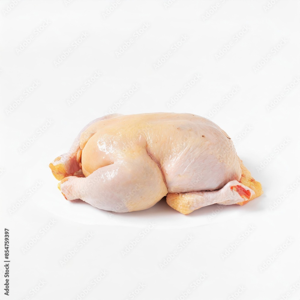 Whole of chicken meat isolated on white background Whole of chicken meat isolated on white background