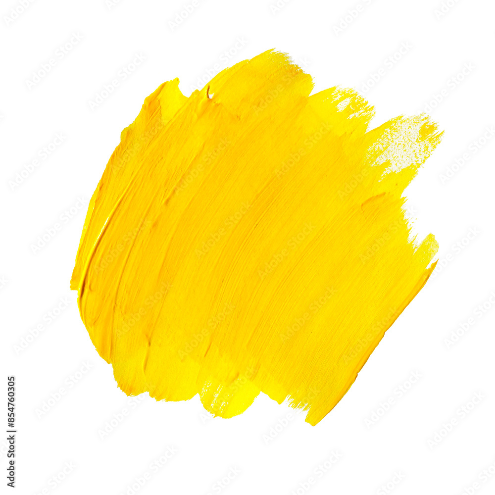 watercolor gold acrylic brush strokes. text boxes yellow Grunge design elements isolated on white background