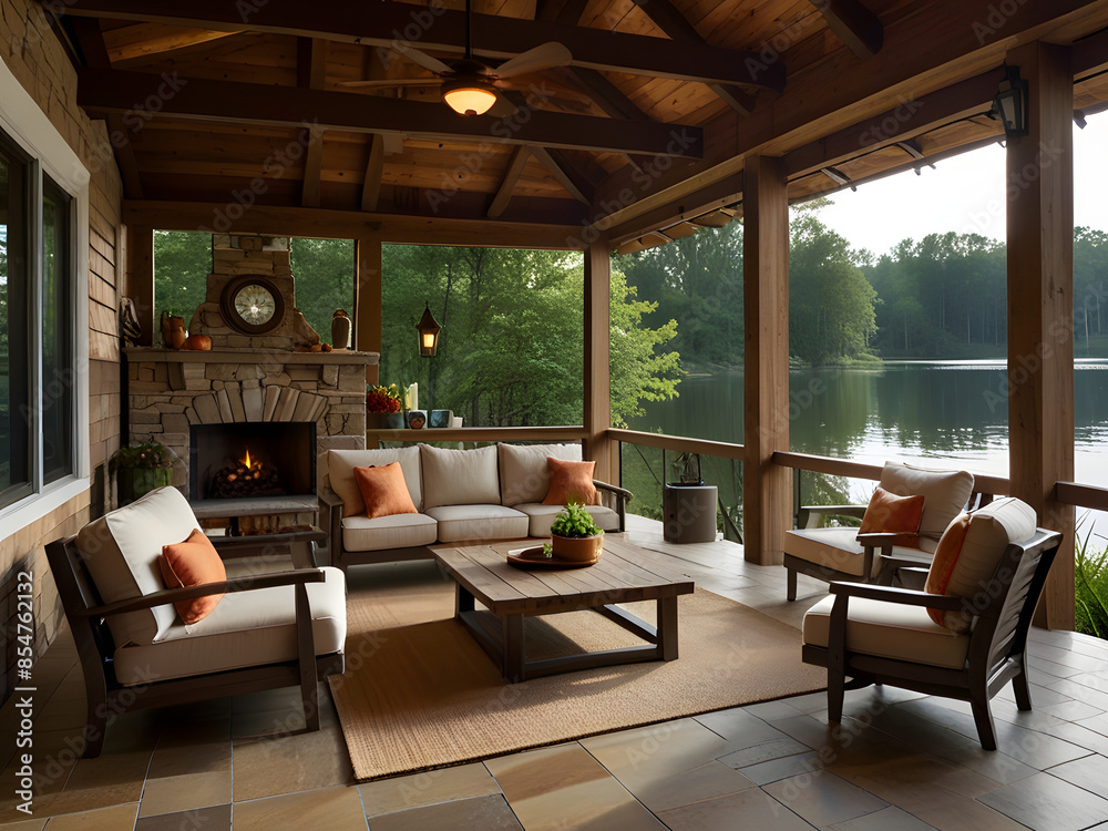 Tranquil Lakeside Patio Retreat Tranquil Lakeside Patio Retreat