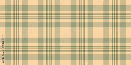 Outside fabric pattern background, 50s plaid textile seamless. Variety tartan vector check texture in pastel and orange colors.