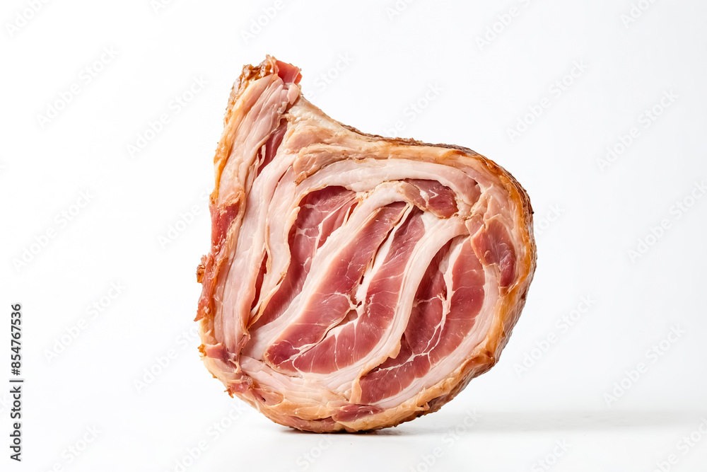 Smoked Bacon, Close-up Smoked Bacon, Close-up
