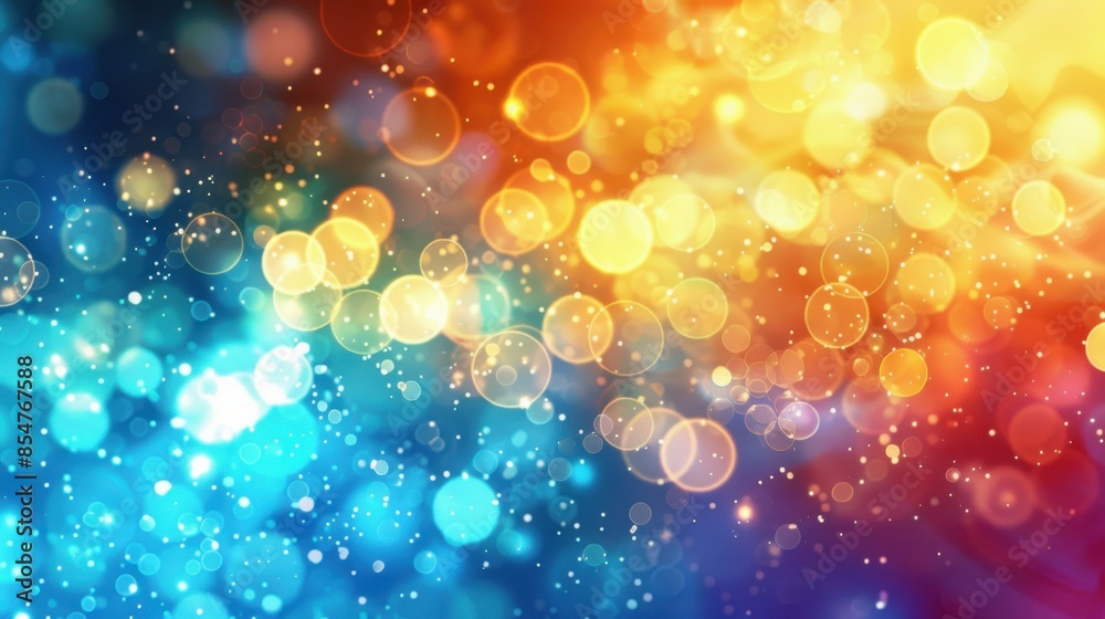 Abstract multicolored background with bokeh Abstract multicolored background with bokeh