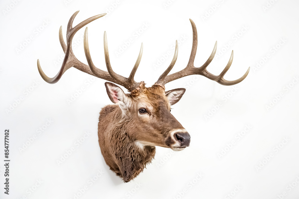 Deer Head with Antlers