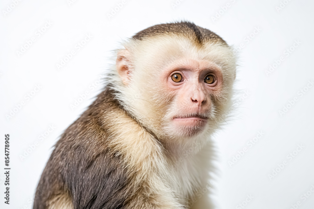 Close-up of a White-faced Capuchin Monkey Close-up of a White-faced Capuchin Monkey
