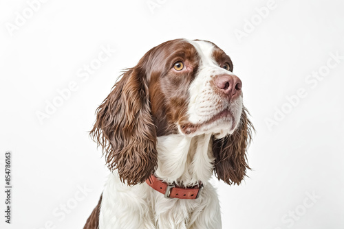 English Springer Spaniel Dog Portrait © Rysak
