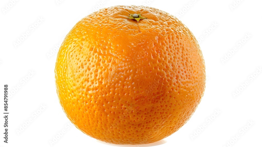 Super Realistic Orange on a White Background Super Realistic Orange on a White Background