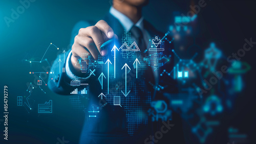 Futuristic Business: Navigating Data Streams